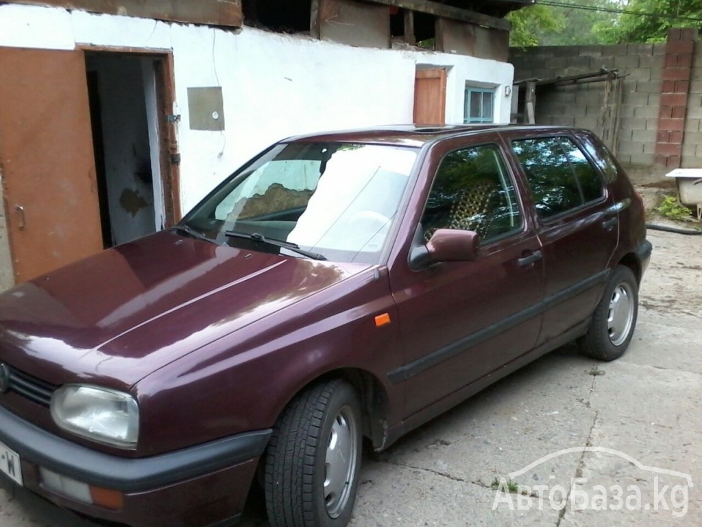 Volkswagen Golf 1992 года за ~1 282 100 сом