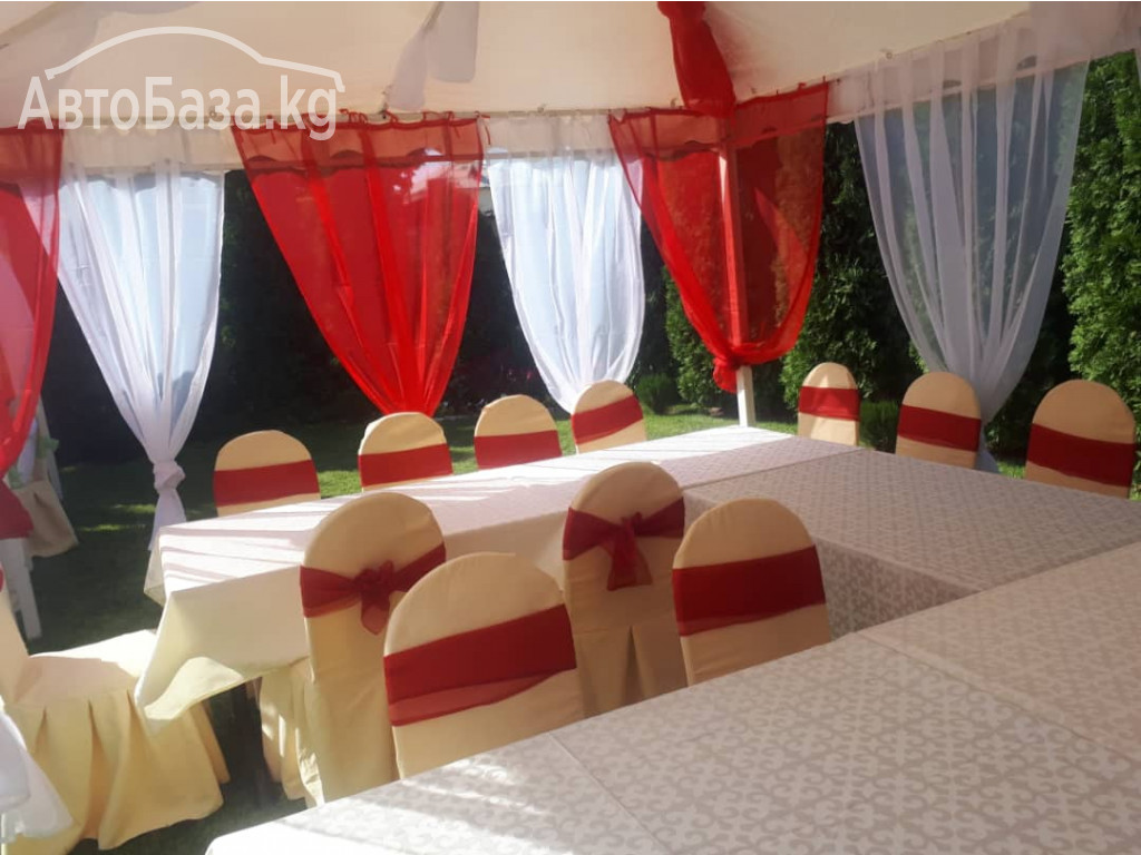 Аренда столов и стульев! Столы-стулья, шатры на прокат