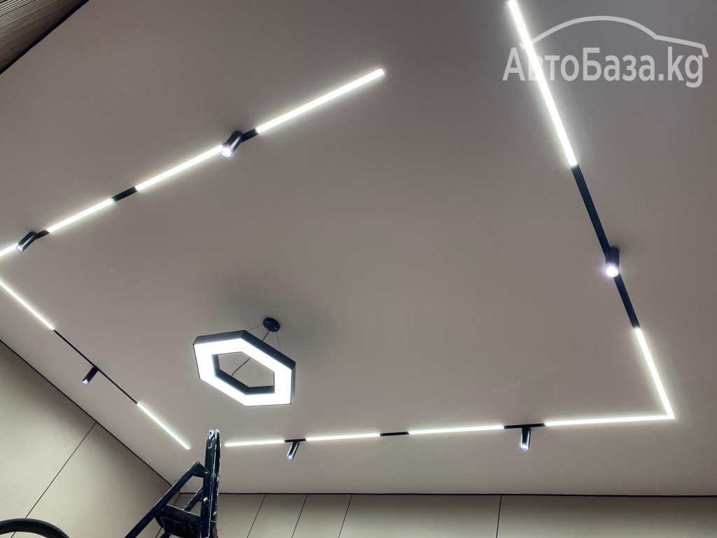 Все виды натяжных потолков