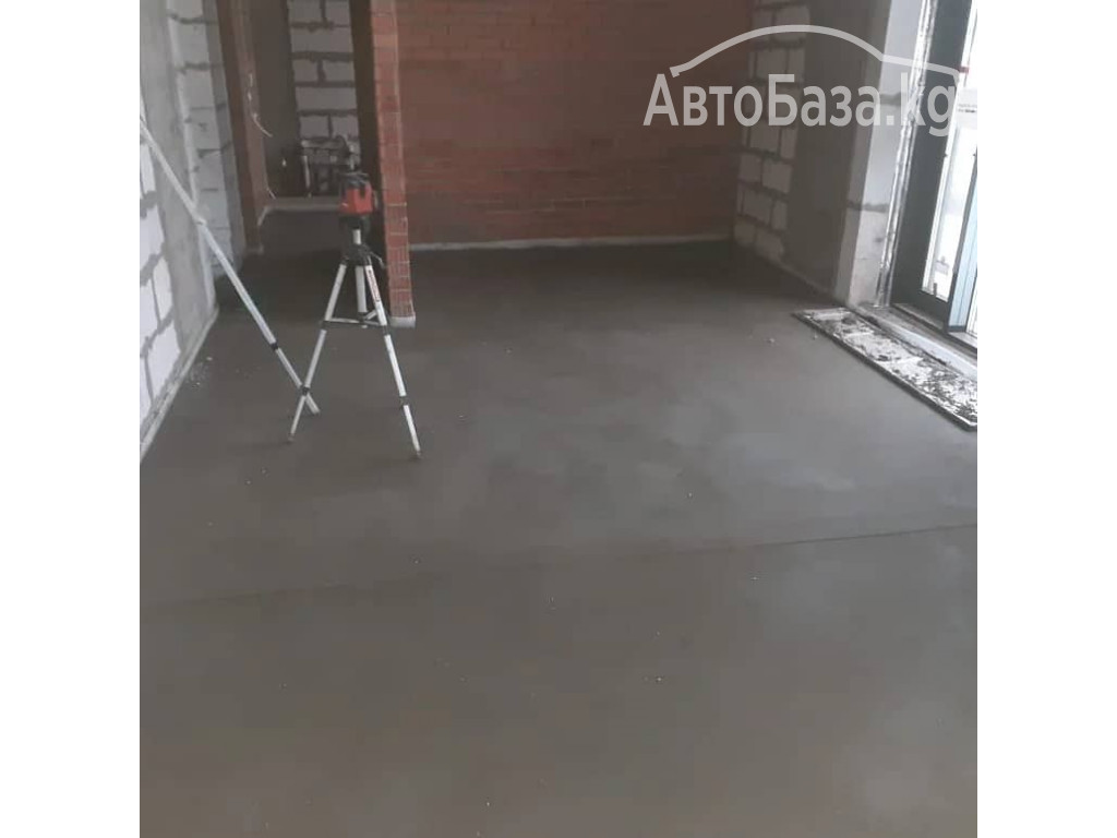 Стяжка пола за один день