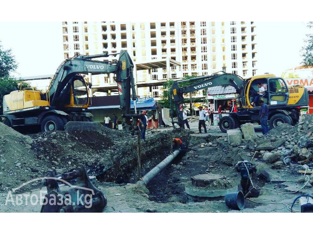 Услуги Экскаватора и погрузчика город Бишкек  