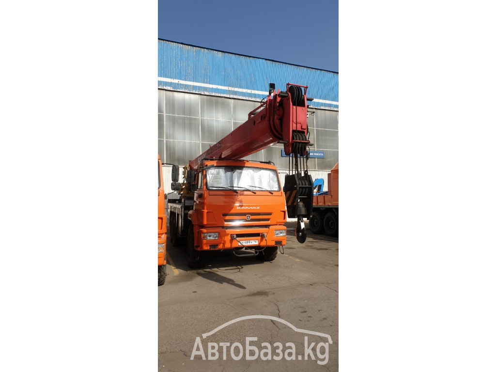 Автокран КамАЗ КС-55713-5 "SANY" 25 тонн