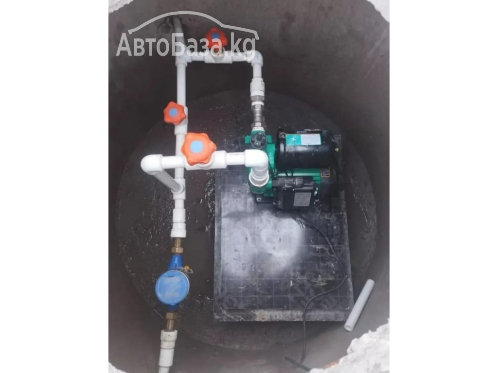 УСТАНОВКА НАСОСОВ  МОНТАЖ И ЗАМЕНА  СКВАЖИН