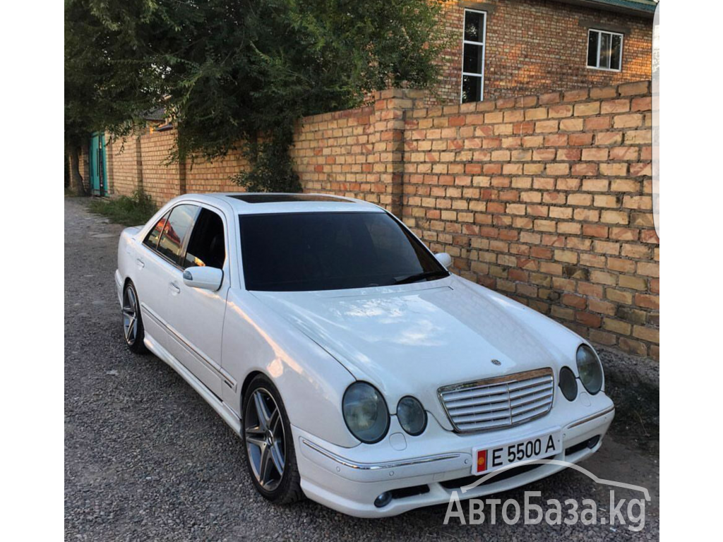 Бампер w210 AMG 5.0, AMG 5.5, Wald