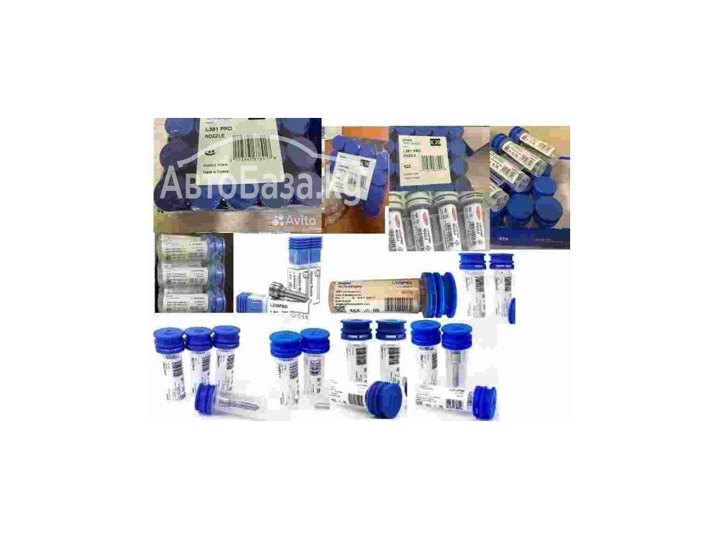 Клапана и распылители Delphi для форсунок евро III,IV и V: 