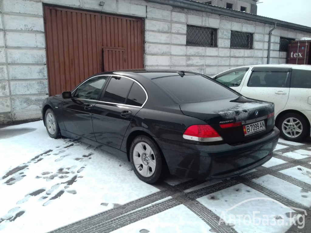 BMW 7 серия 2002 года за ~504 500 сом