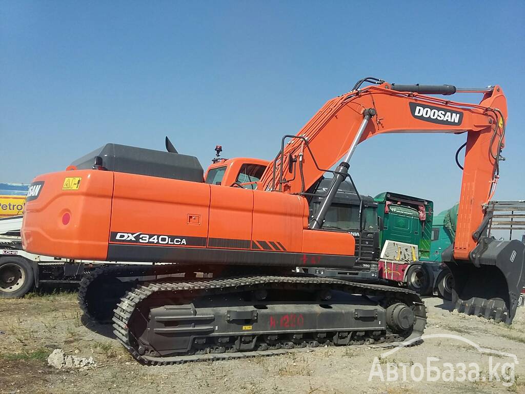 Услуги экскаватора. Doosan dx-340 2017года масло