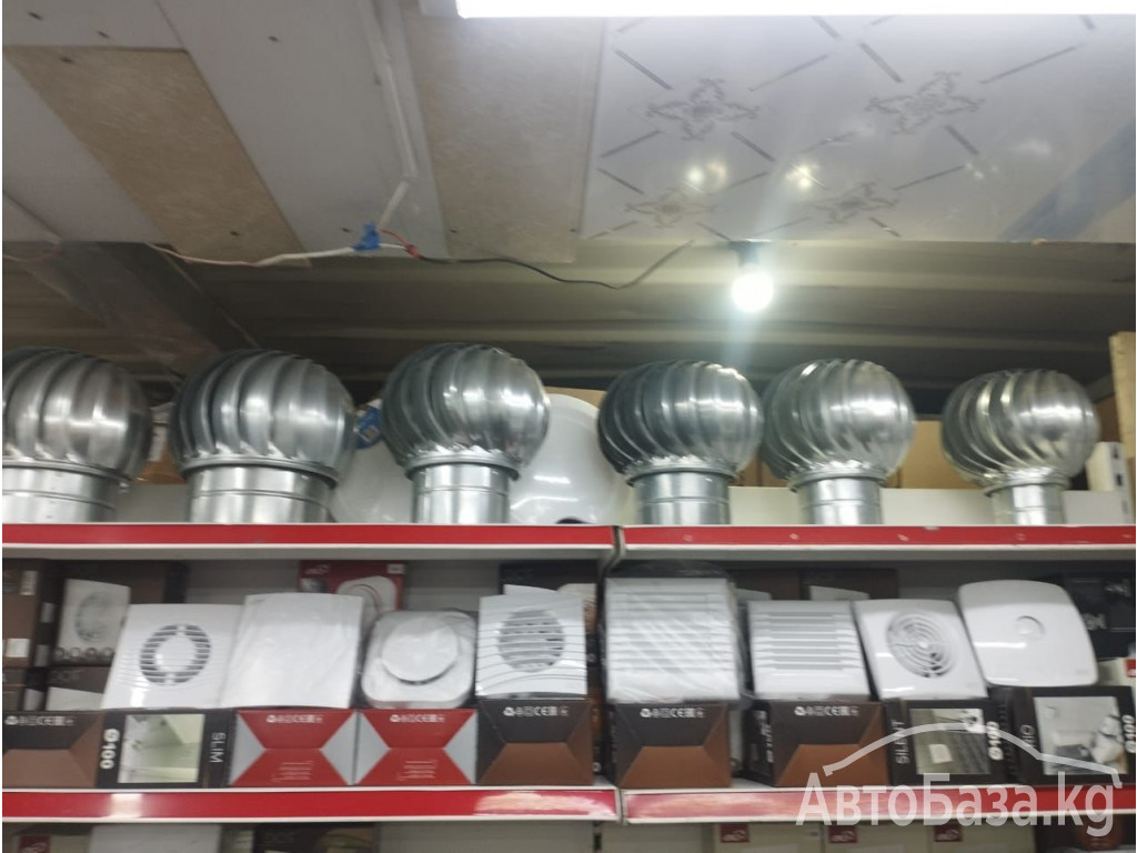 Приточные клапаны, промышленные и бытовые вентиляторы