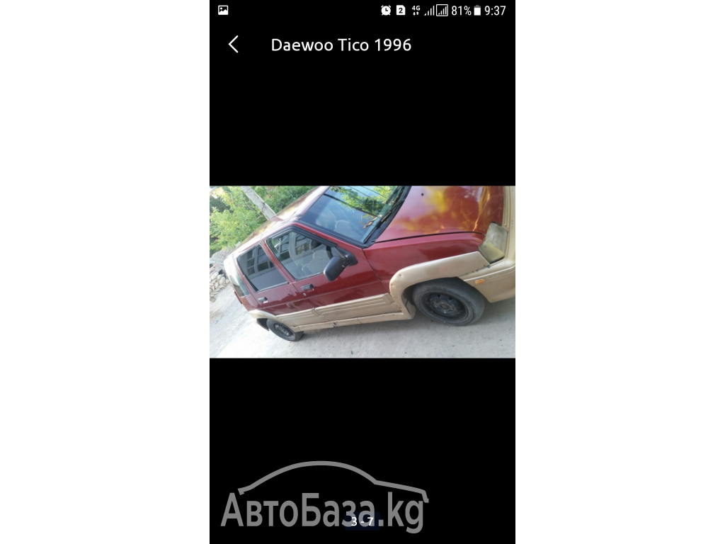 Daewoo Tico 1996 года за 55 000 сом