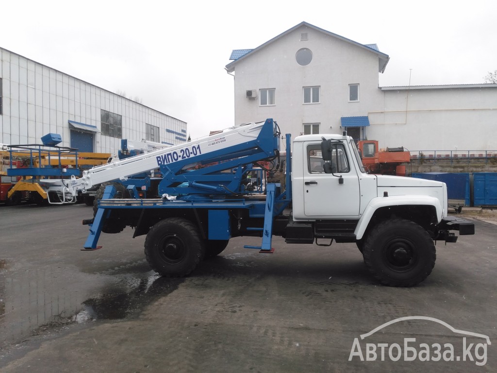 Автовышка ГАЗ ВИПО-20-01 ГАЗ-33098,33086,3308.С41R33 КАМАЗ.