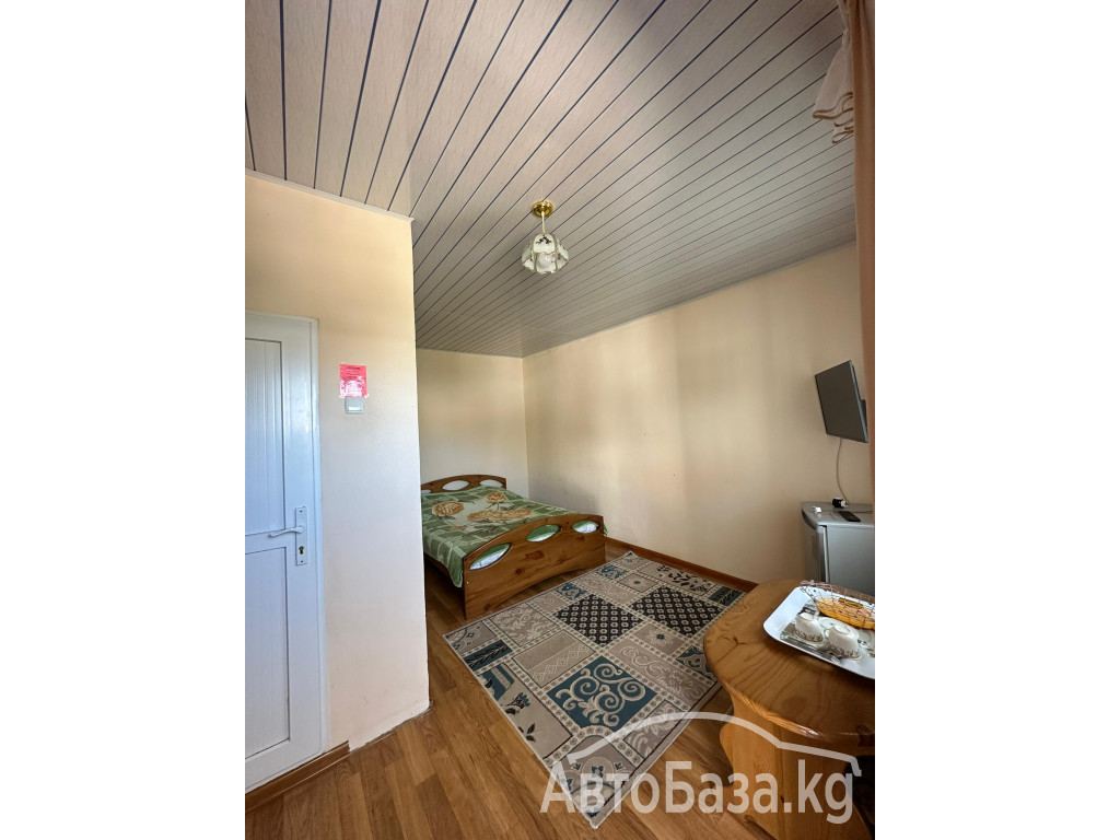 Гостевой дом в Чолпон-Ата, номер на Иссык-Куле на 2,3,4,5 человек!