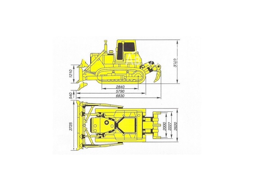 Бульдозер Shantui Бульдозер SD23