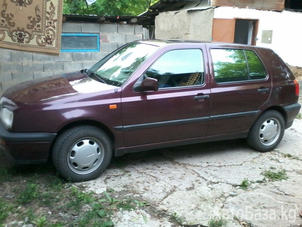 Volkswagen Golf 1992 года за ~1 282 100 сом