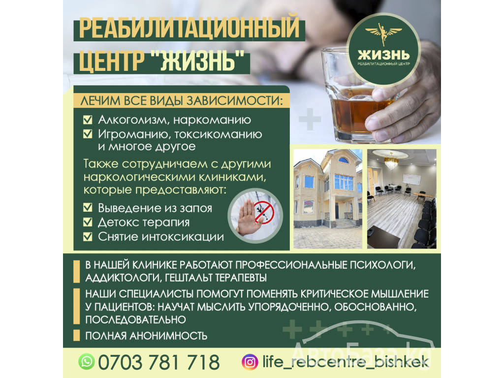 РЕАБИЛИТАЦИОННЫЙ ЦЕНТР "ЖИЗНЬ"
