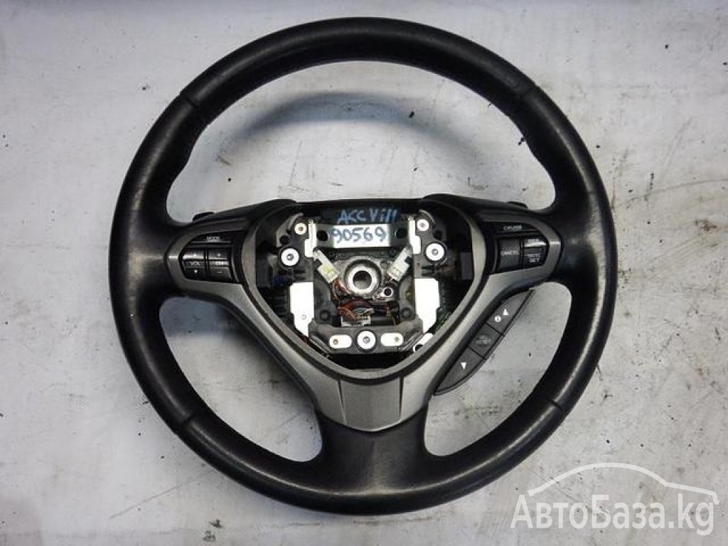 Руль для Honda Accord VIII 2008-2012 г.в., черная кожа
Артикул:	78501TL0A5