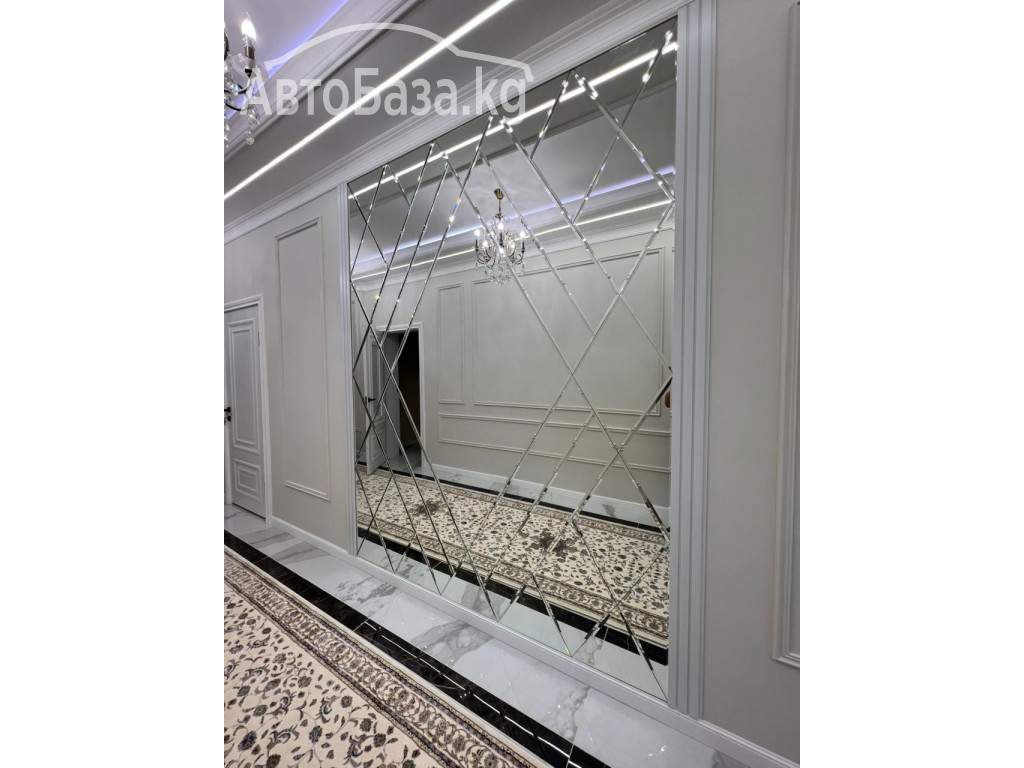 Принимаем заказы на: душевые перегородки, зеркальное панно и др.