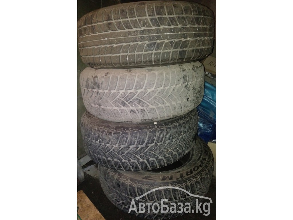 Шины зимние DUNLOP WINTER SPORT JAPAN комплект б/у 5800сом 