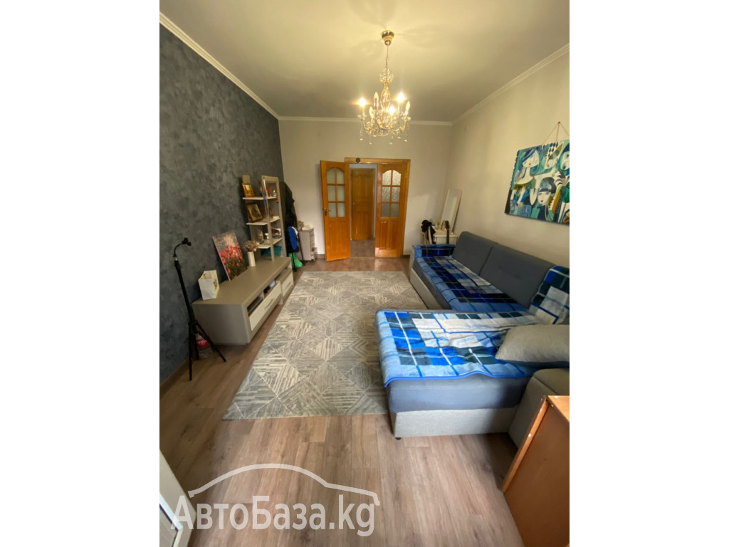 Продается 3-комнатная квартира.Мкр. Асанбай! Индив планировка