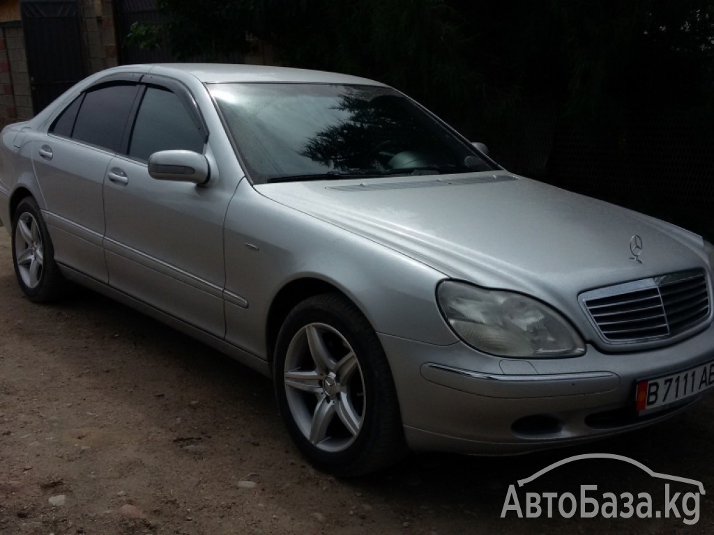 Mercedes-Benz S-Класс 2000 года за ~672 300 сом