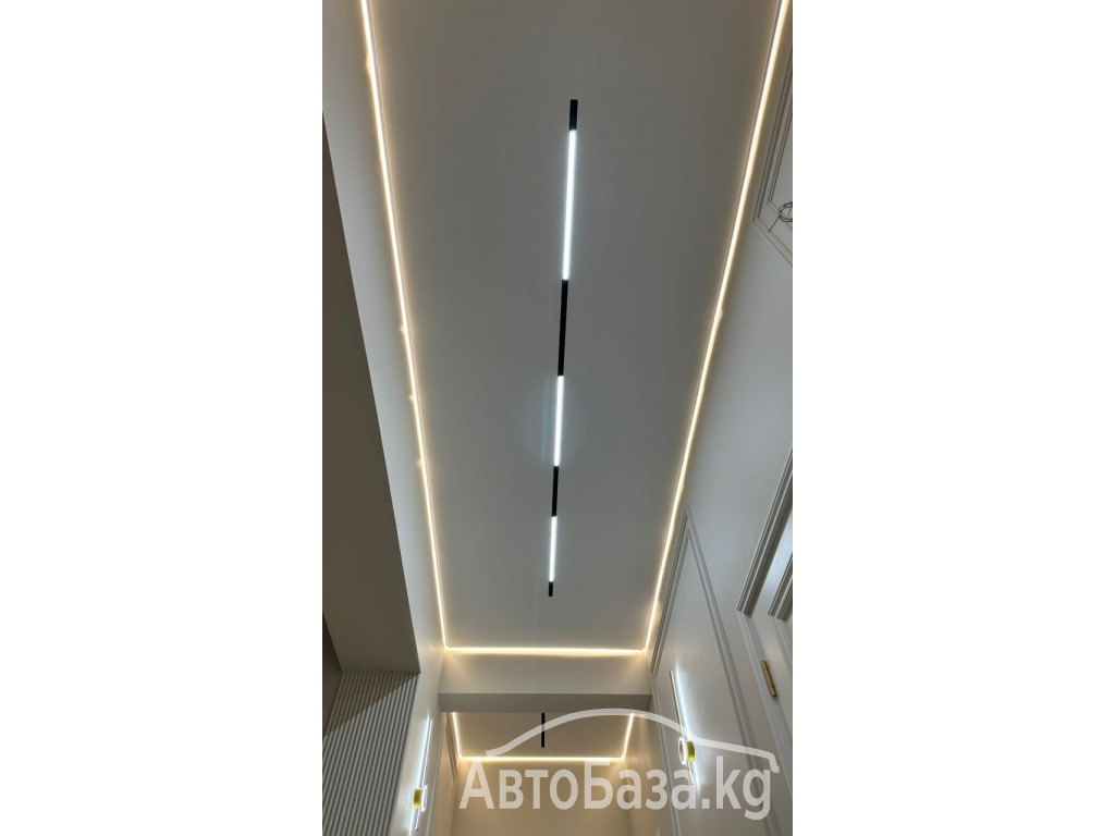 Натяжные потолки. Современный потолок за 1 день!