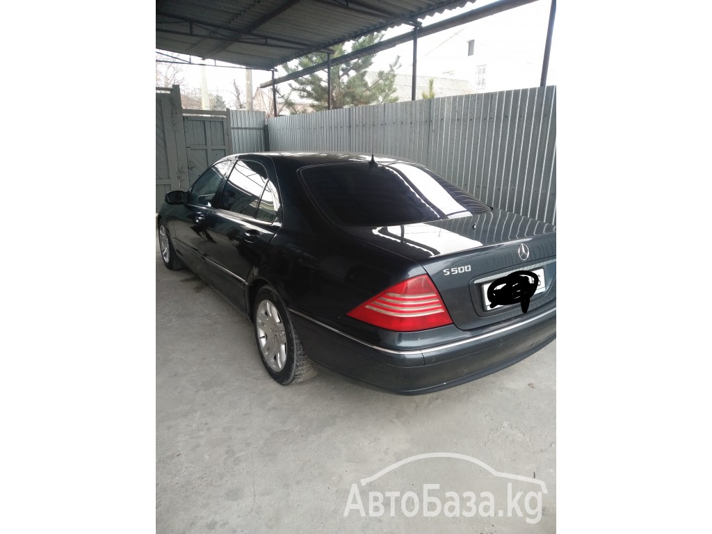 Mercedes-Benz S-Класс 2003 года за ~591 000 руб.