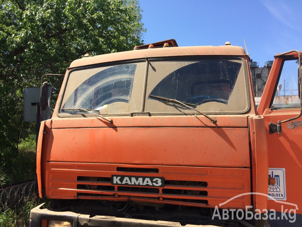 Самосвал КамАЗ 53229 с прицепом