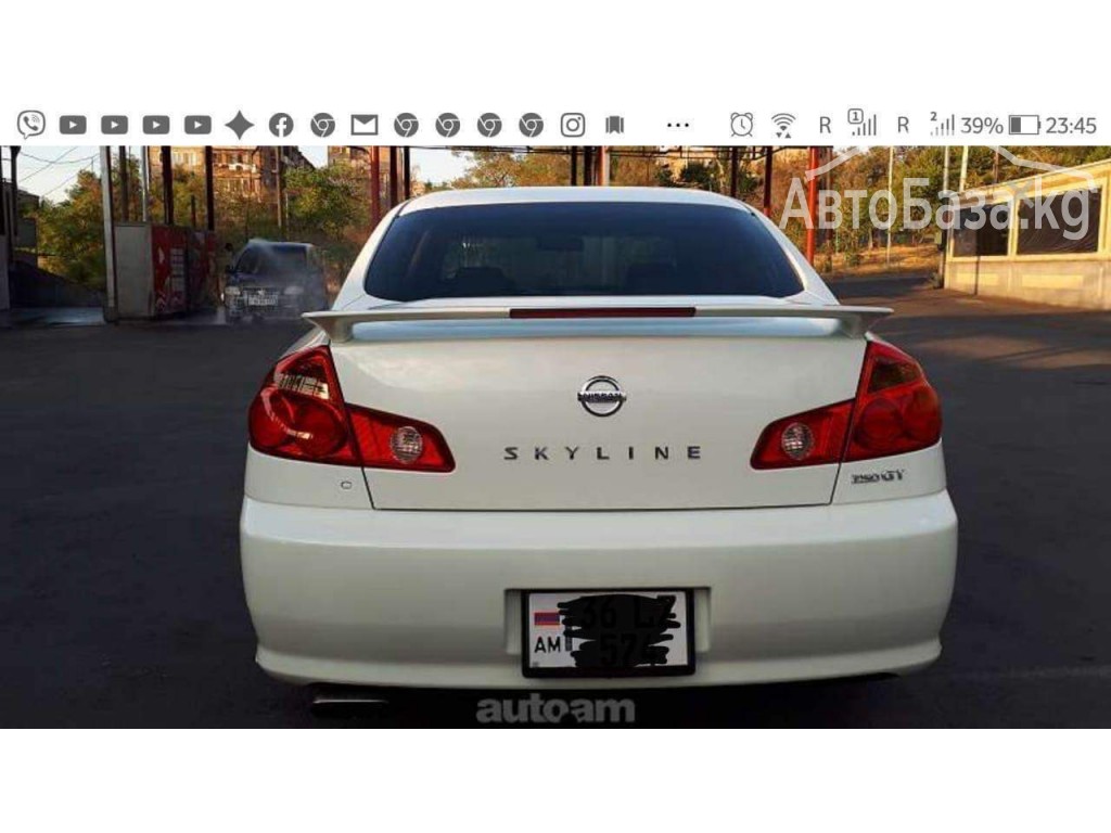 Nissan Skyline 2006 года за ~619 500 сом