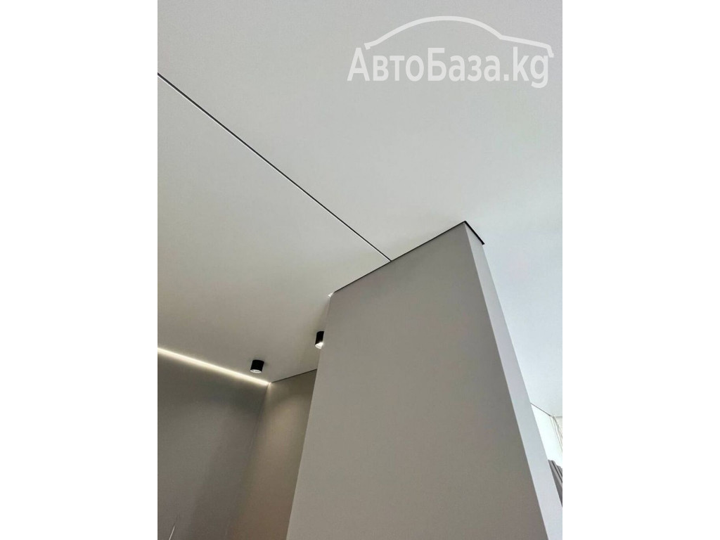 Установить натяжной потолок.