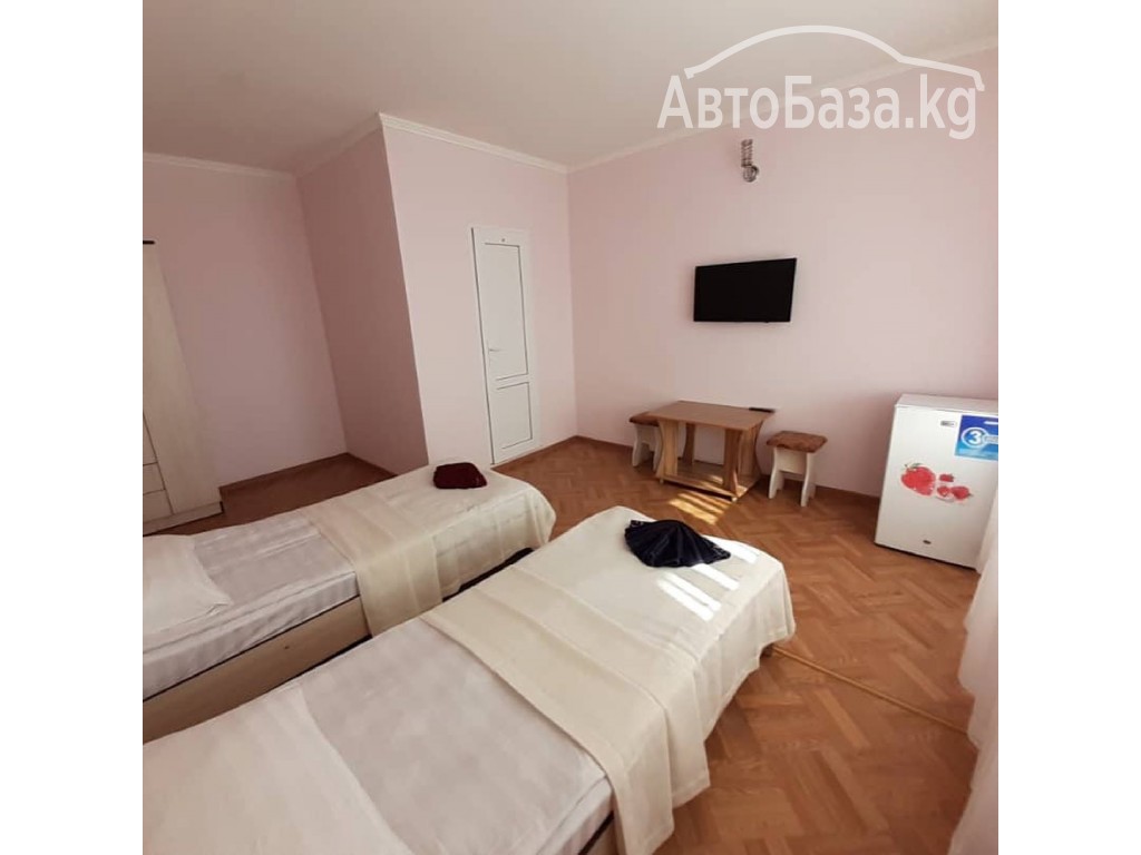 Сдаются 2, 3, 4 местные номера класса комфорт и эконом на Иссык Куле