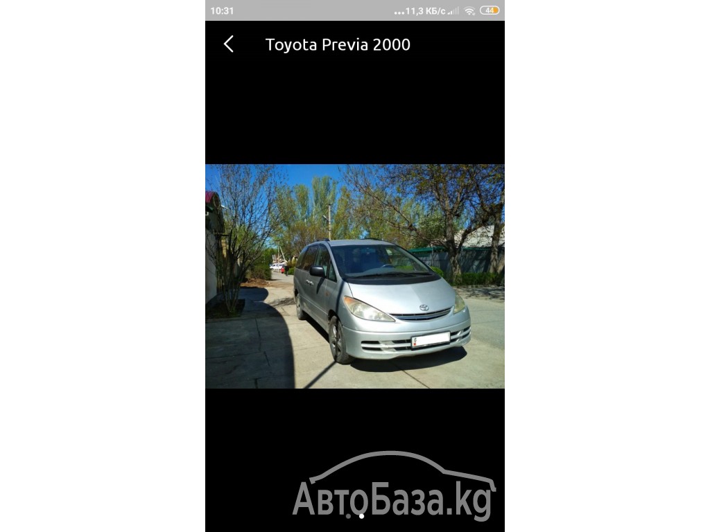 Toyota Previa 2000 года за ~580 400 сом