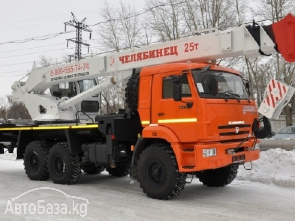 Автокран ЧМЗ КС-45721-21г/п 25 тонн длина стрелы 21, 7 м. 