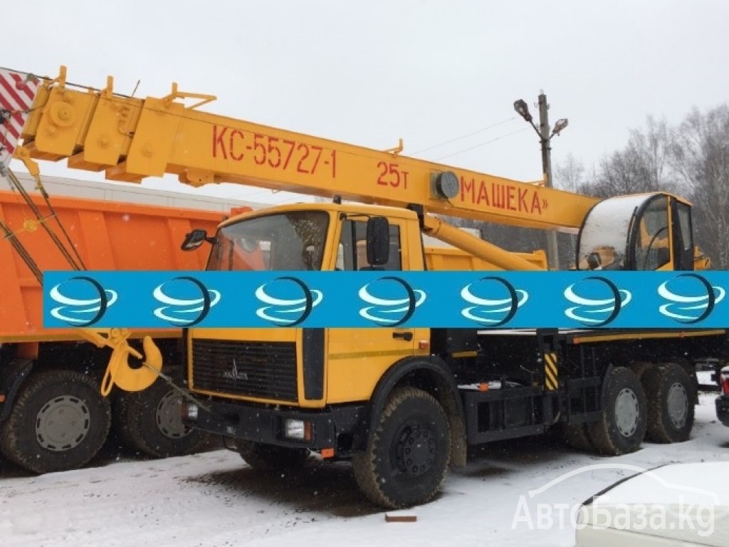 Автокран МАЗ Автокран МАШЕКА КС-55727-1-11 25 тонн (Новый, без пробега)