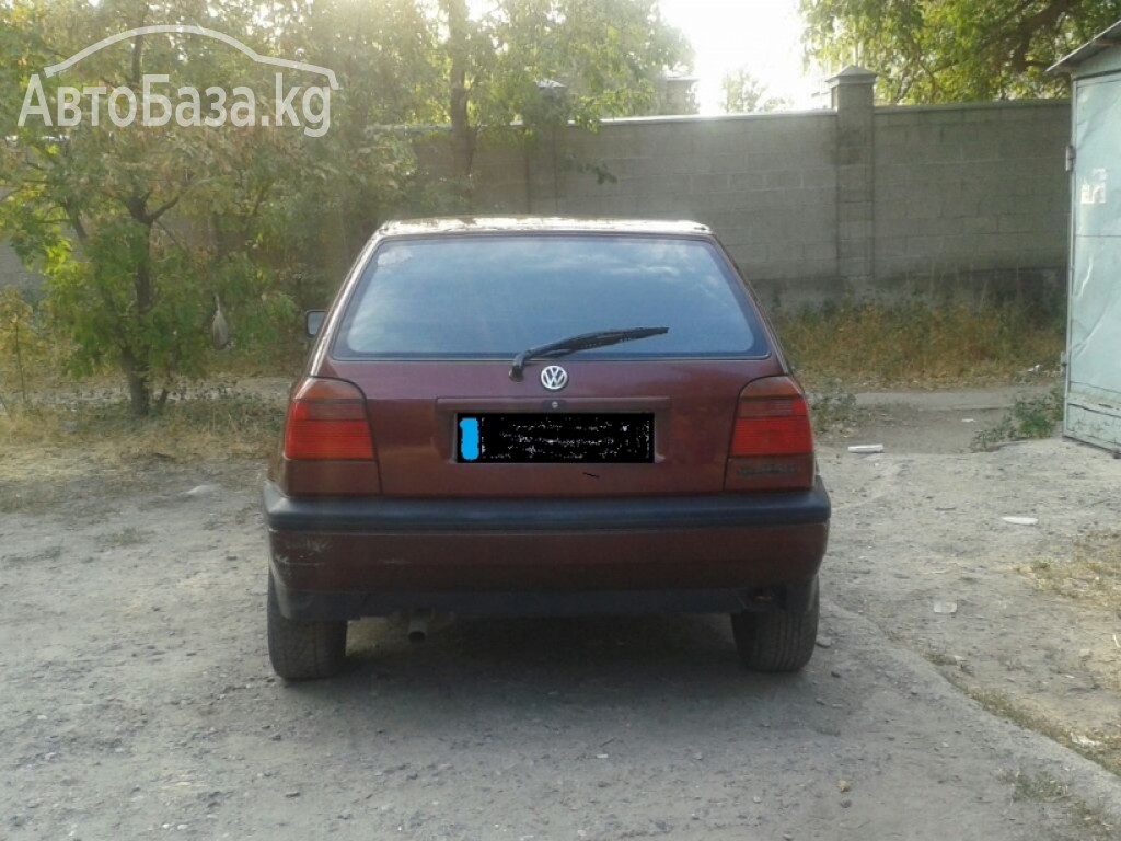 Volkswagen Golf 1992 года за ~201 700 сом