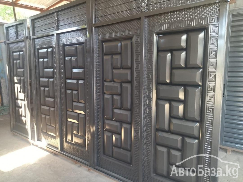 Сварочные работы: ворота для дома, навес на заказ! Бишкек.