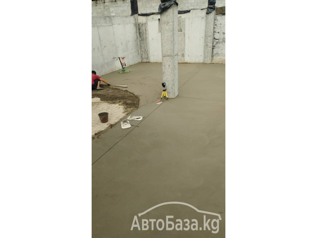 Стяжка пола за один день