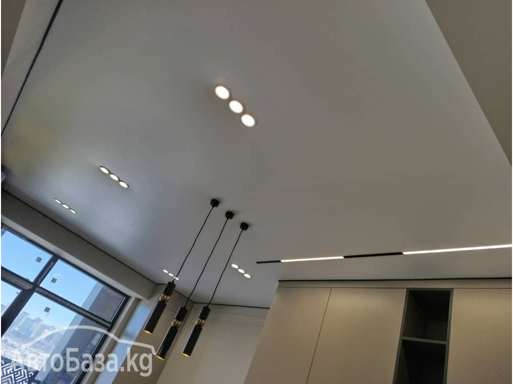 Натяжной потолок под заказ .