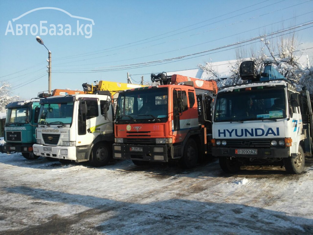 Услуги крана манипулятора в городе Бишкек.