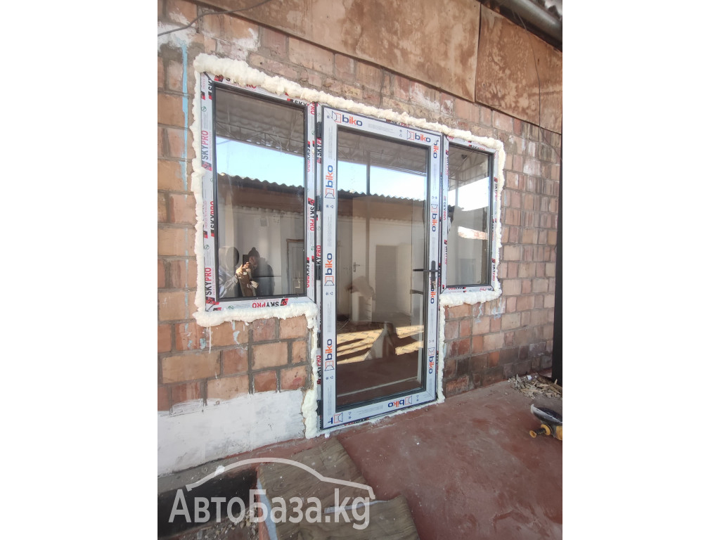 ПЛАСТИКОВЫЕ И АЛЮМИНИЕВЫЕ ОКНА, ДВЕРИ, ВИТРАЖИ ЛЮБОЙ СЛОЖНОСТИ