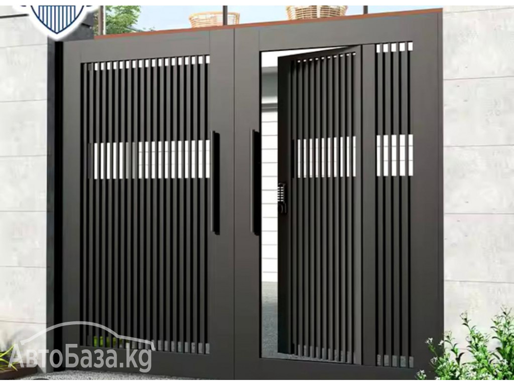 Сварочные работы: ворота для дома, навес на заказ! Бишкек.