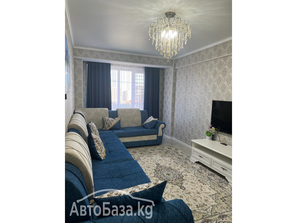 Сдаю 3-ком квартиру в новом элитном доме. ул. Калык-Акиева / Фрунзе