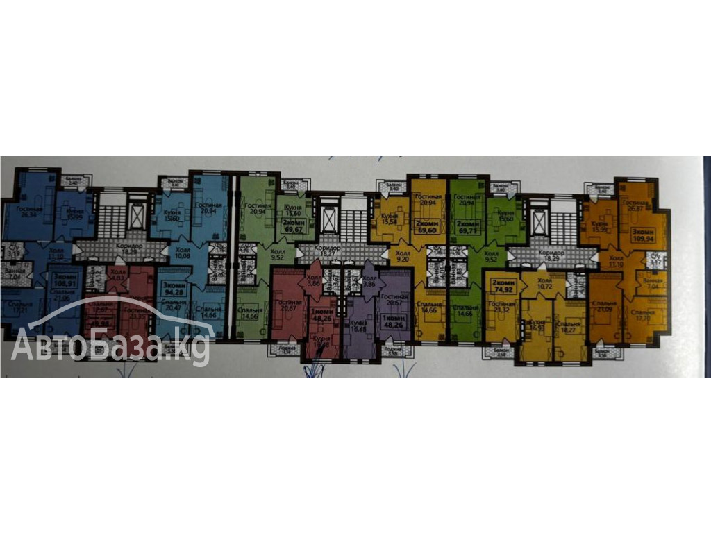 Продаю 1 комнатную квартиру ПСО. ЖК ELIF GARDEN. Памир Строй