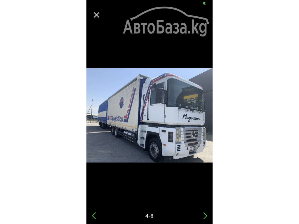 Фура Renault Рено магнум