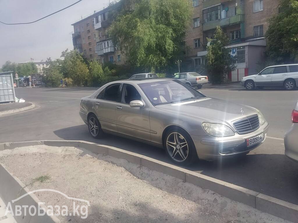 Mercedes-Benz S-Класс 2003 года за ~586 300 сом