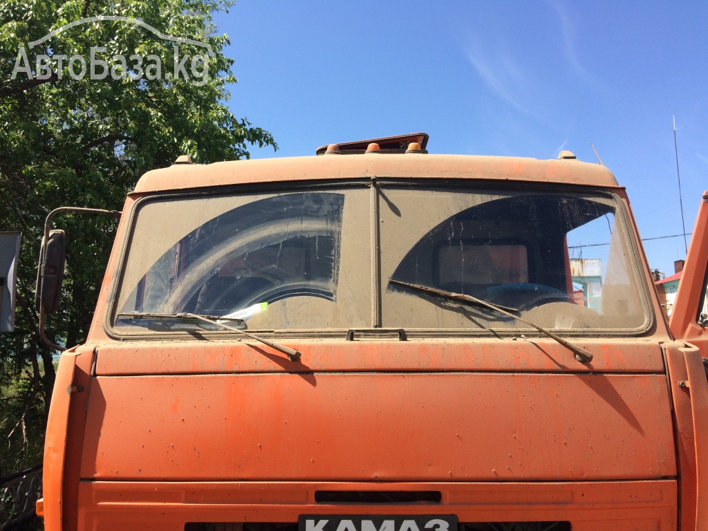 Самосвал КамАЗ 53229 с прицепом