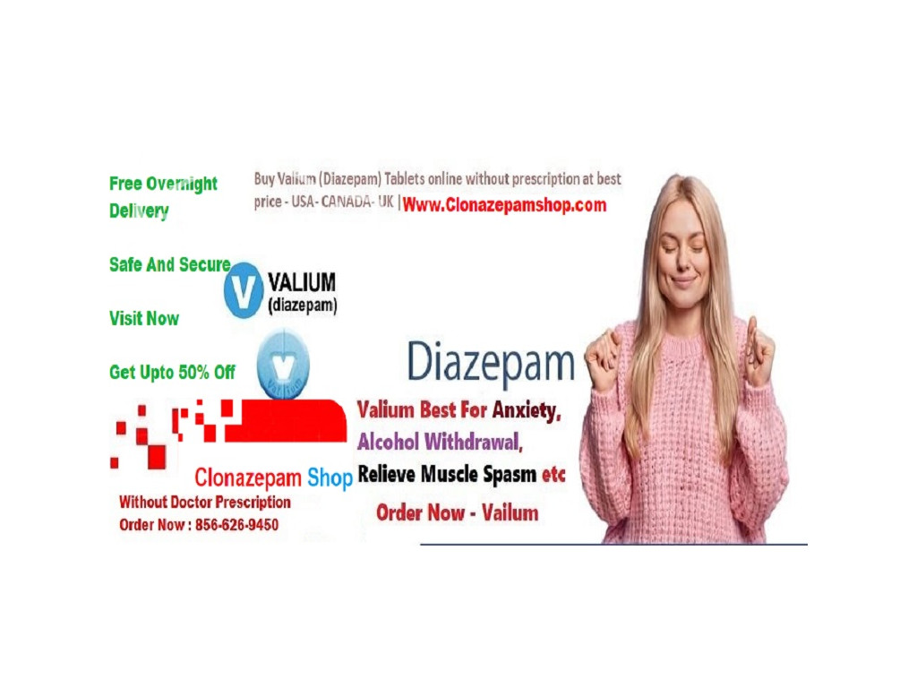 Buy Diazepam Online Get Upto 50% Off In The USA For Anxiety Medication 
