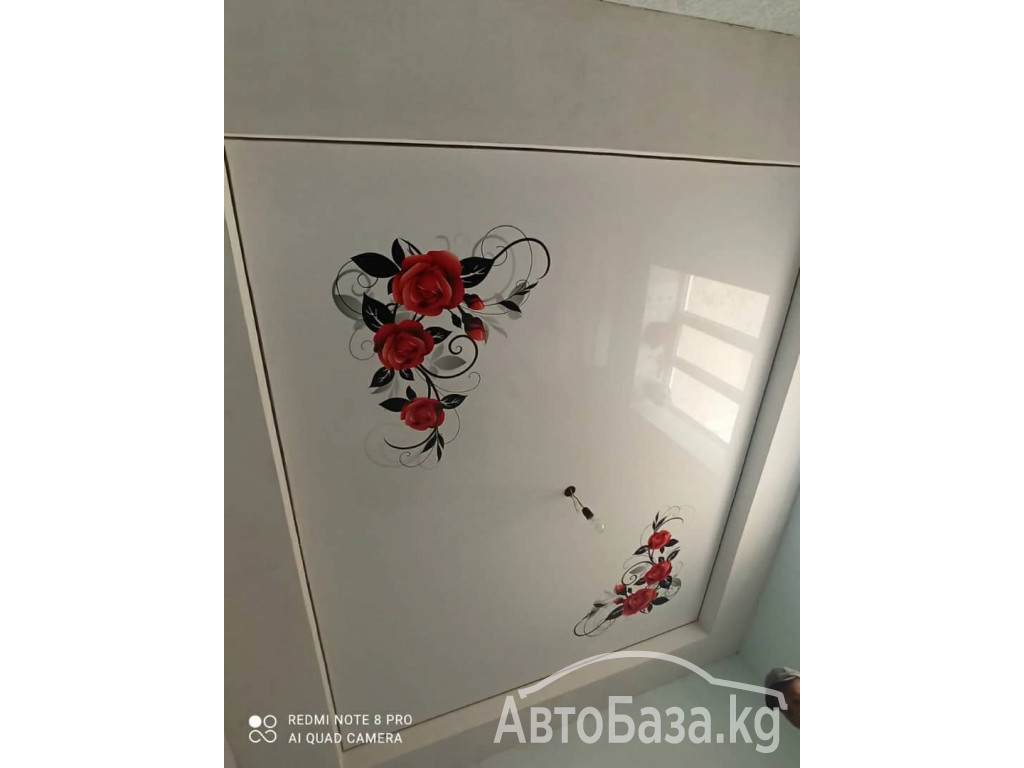 Натяжной потолок под заказ .