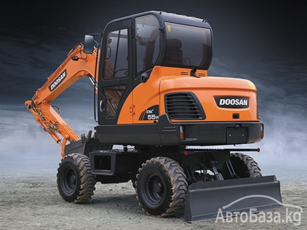 Экскаватор Doosan Колесный DX 55 W  