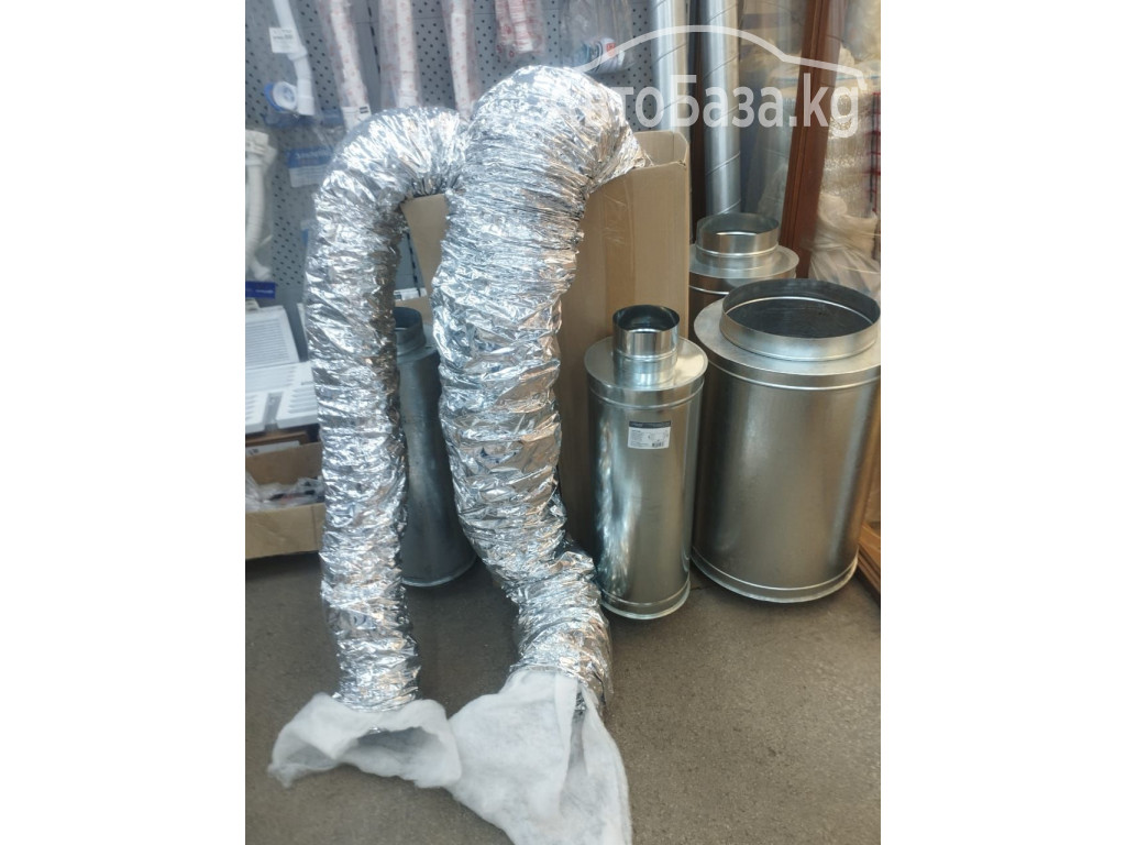 Приточные клапаны, промышленные и бытовые вентиляторы