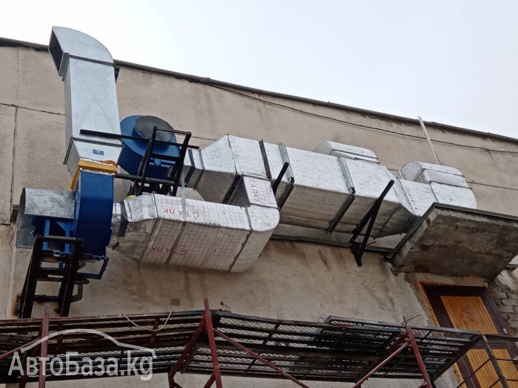 Вентиляционные и жестяные работы в Бишкеке