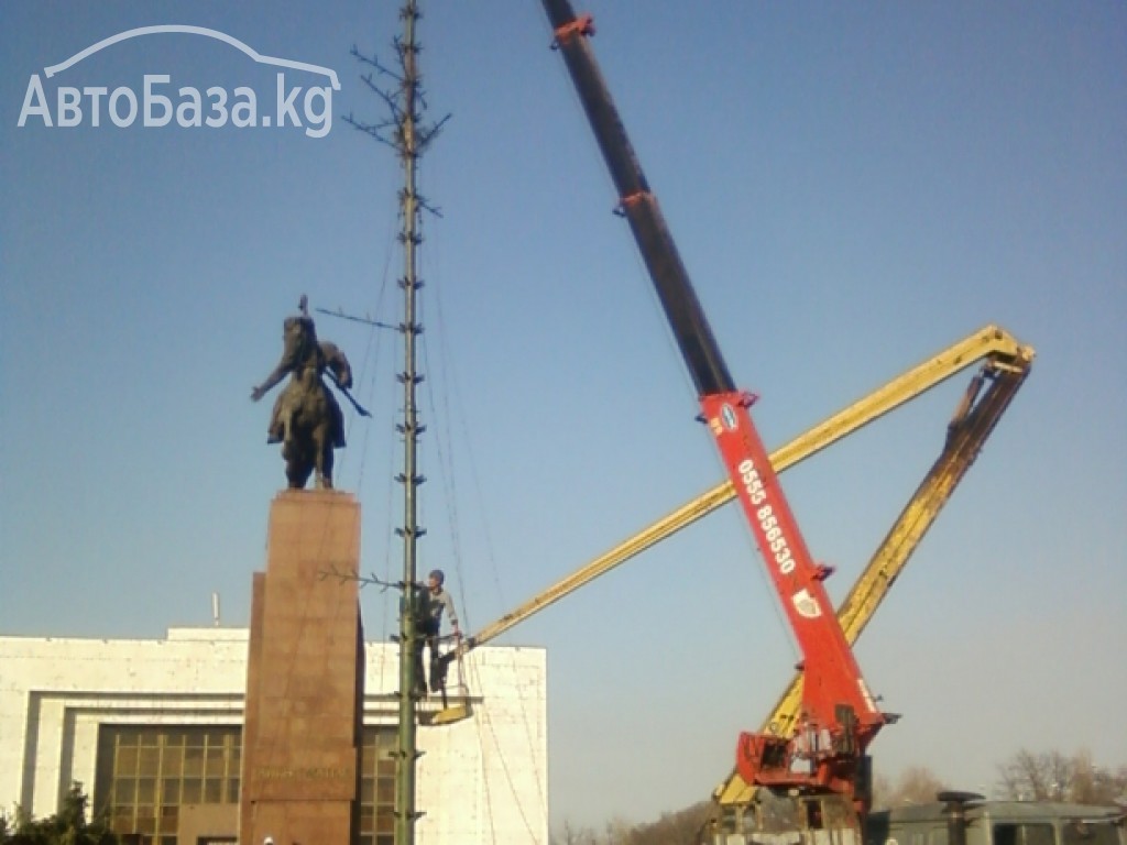 Автокран  Эвакуатор Бишкек + кран до 7 тонн